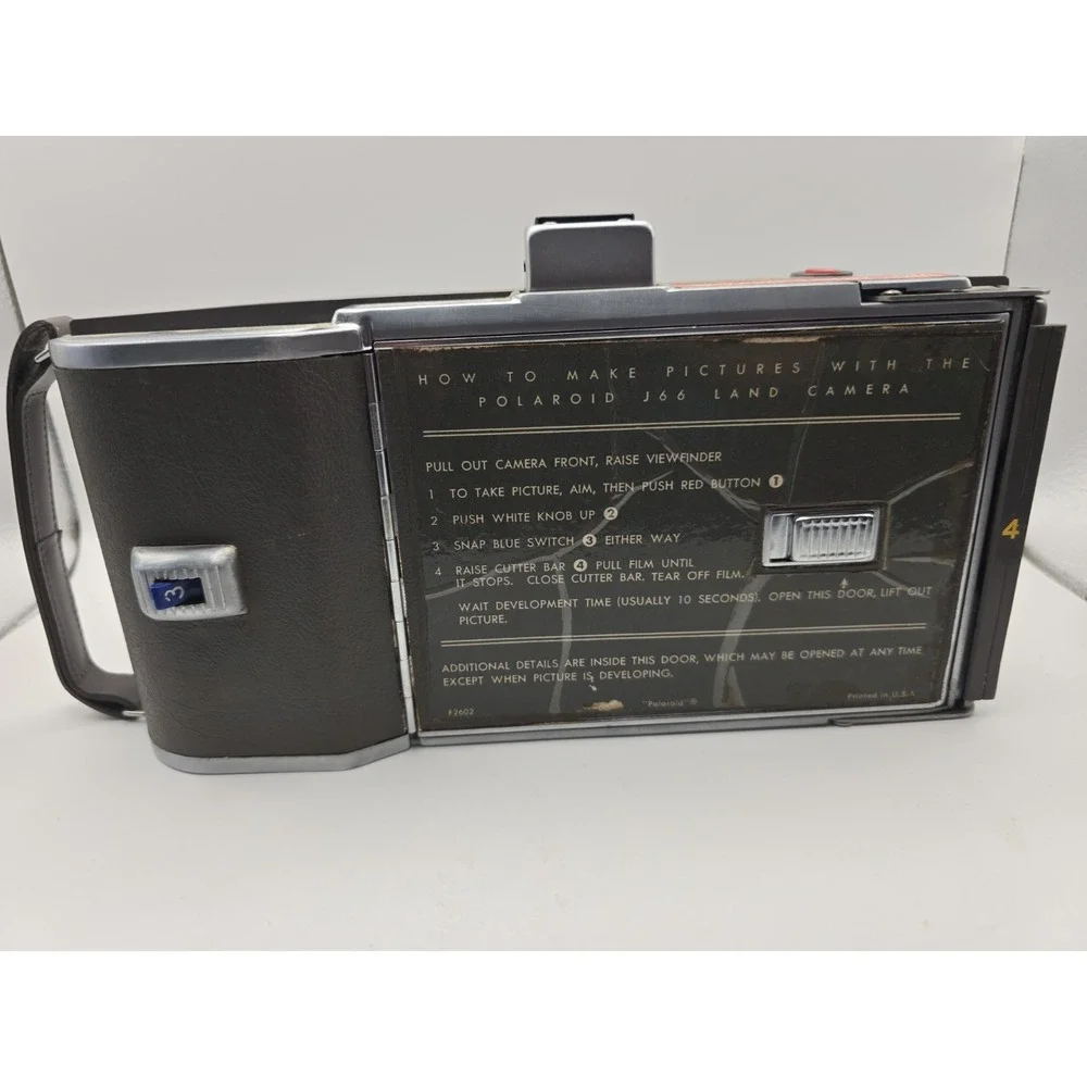 Vintage Polaroid Land Camera Model J66 1960's